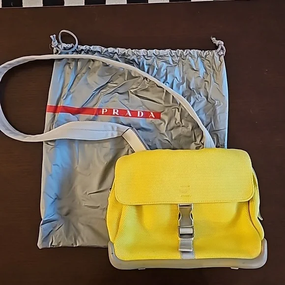 ๐Prada Sport 90 Vintage Nylon Shoulder Crossbody Bag, NWOT, Authentic ๐ - Picture 1 of 12
